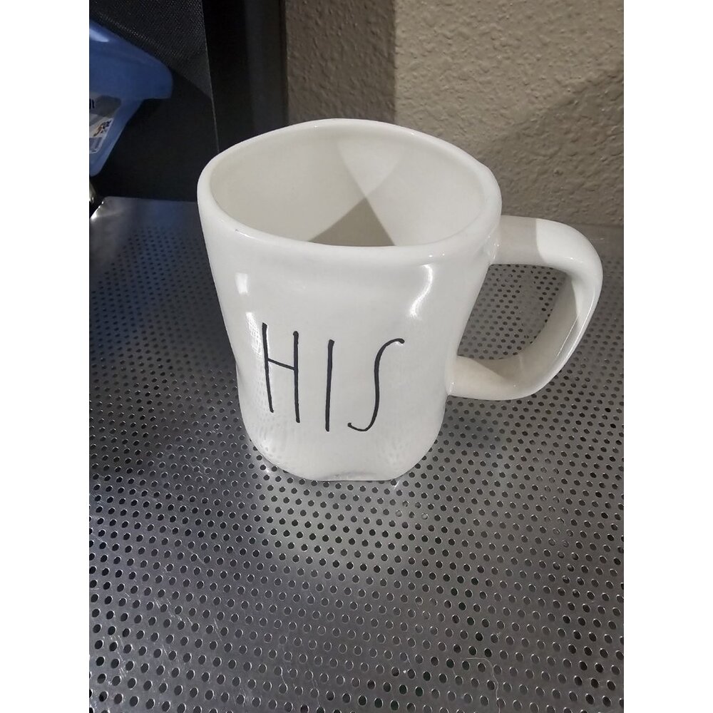 Rae Dunn Artisan Collection His Coffee Mug Cup